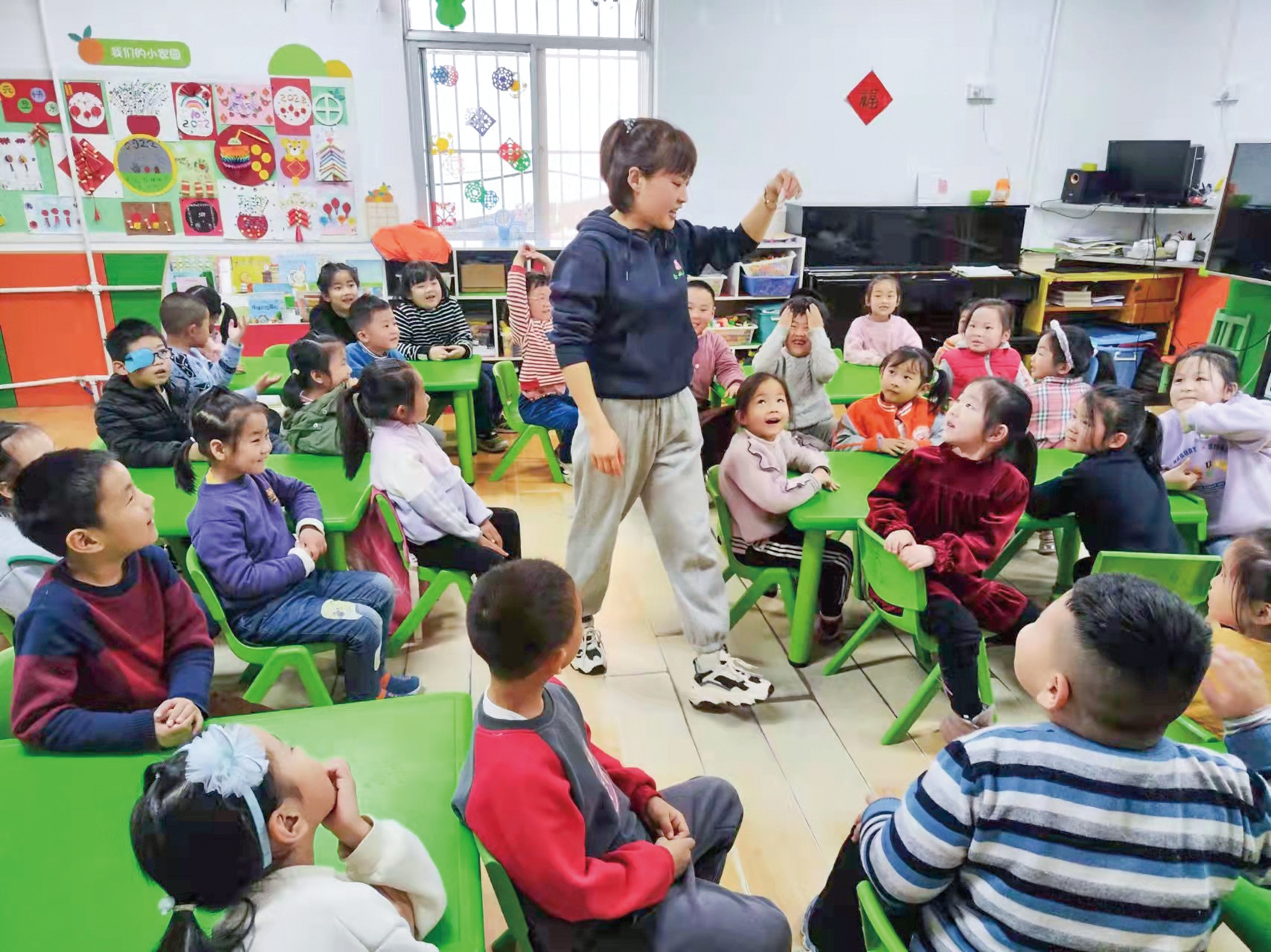 建工幼兒園開(kāi)展面塑傳承公益課