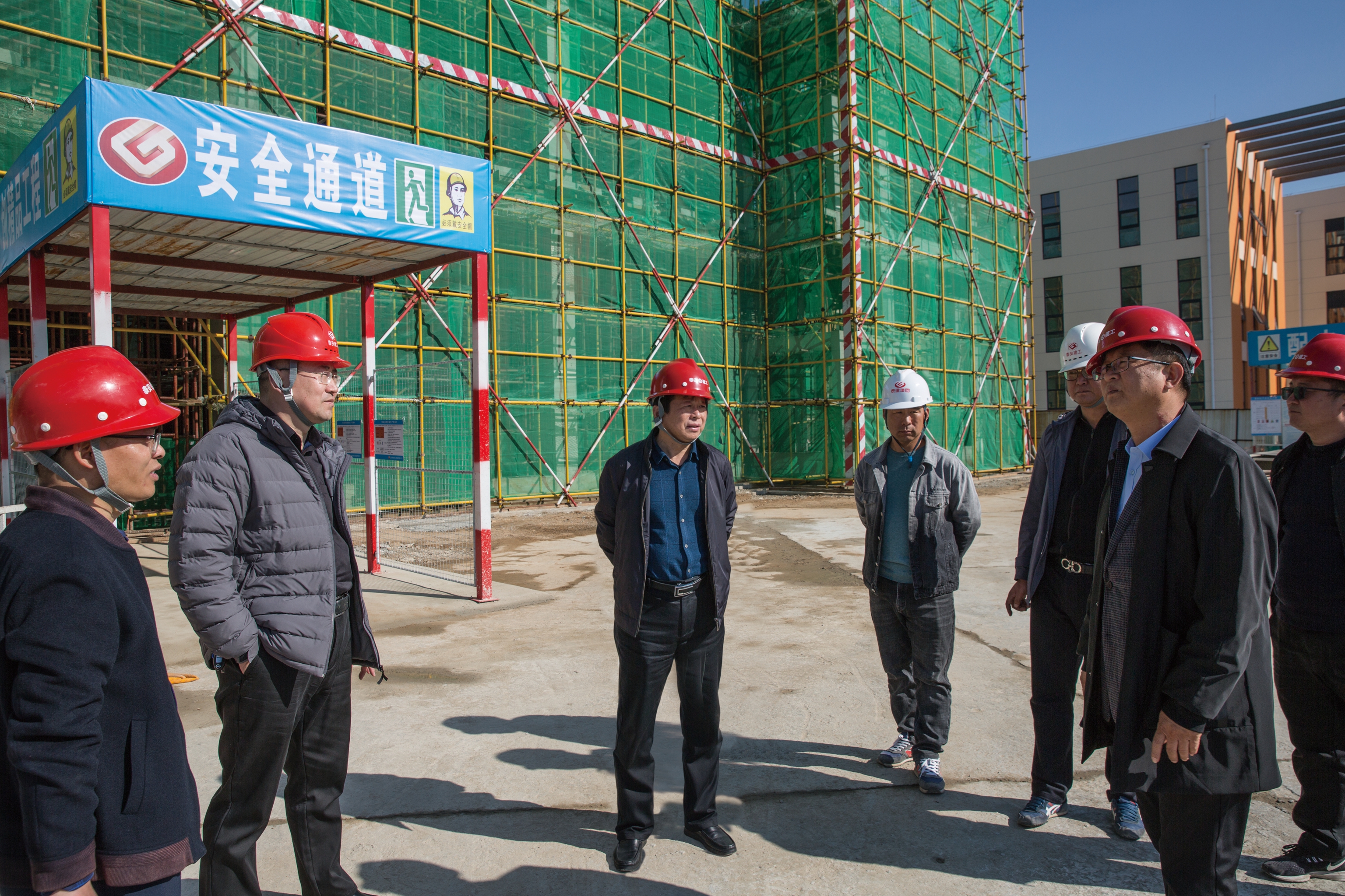 董事長蒞臨濼亨項目指導